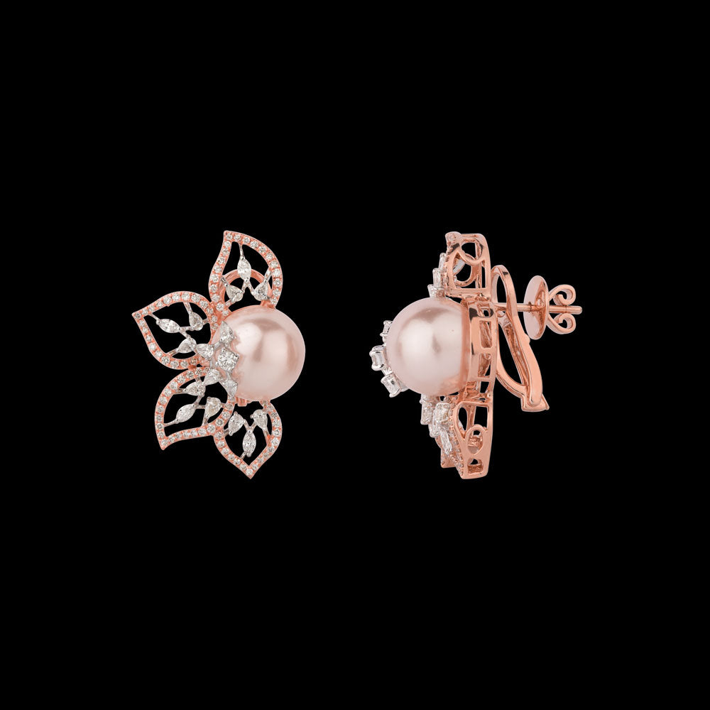 18K Rose Gold Diamond Jewellery - 2.238ct VVS-VS-GH with Colour Stones