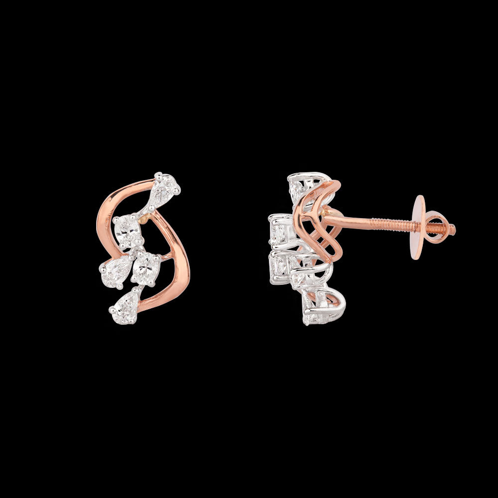 18K Rose Gold Diamond Jewellery - 0.77ct VS-SI-EF
