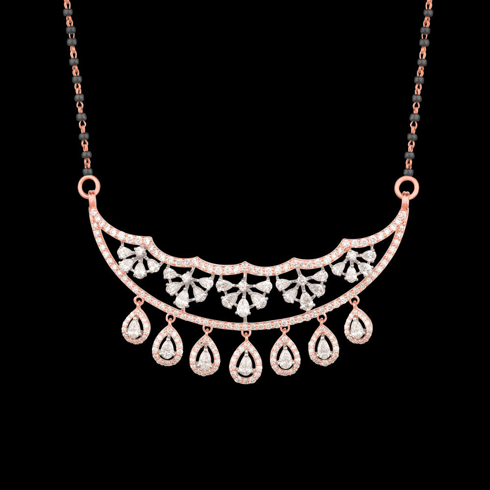 18K Rose Gold Diamond Tanmaniya - 2.889ct VS-SI-EF