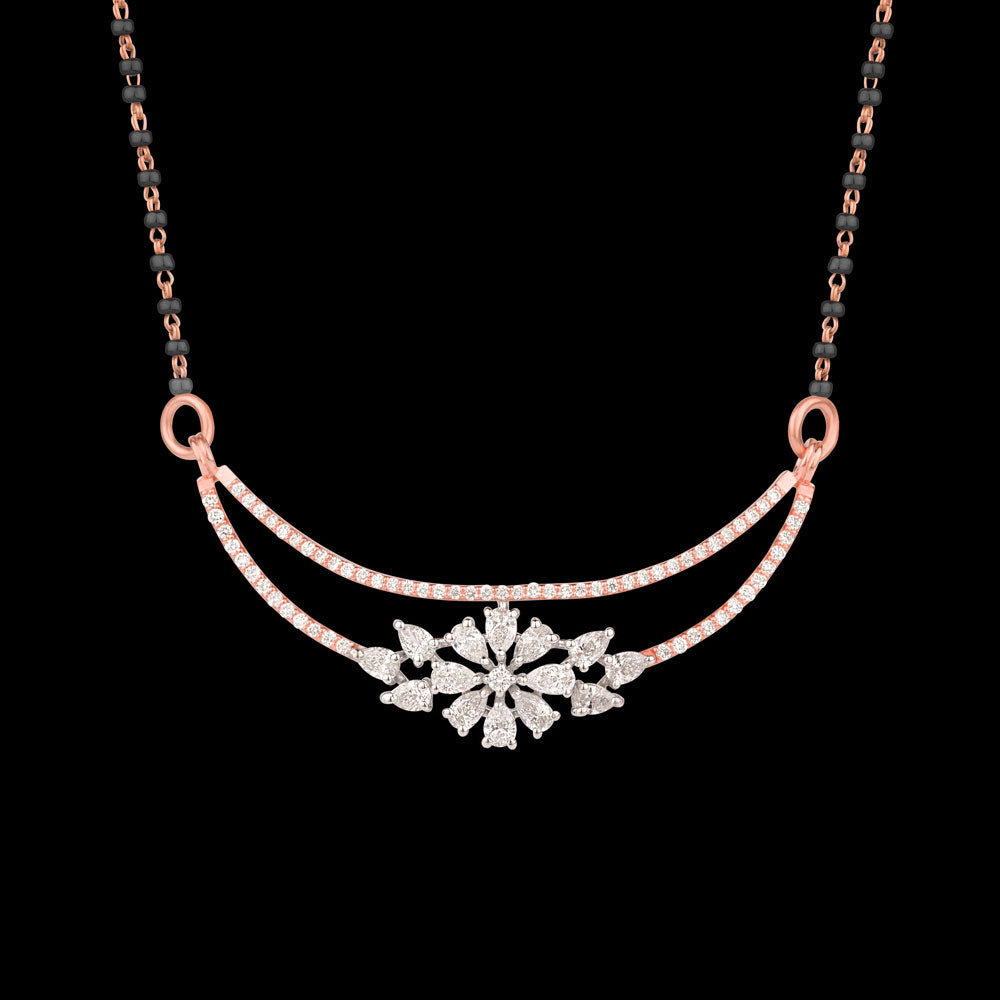 18K Rose Gold Diamond Tanmaniya - 0.957ct VS-SI-EF