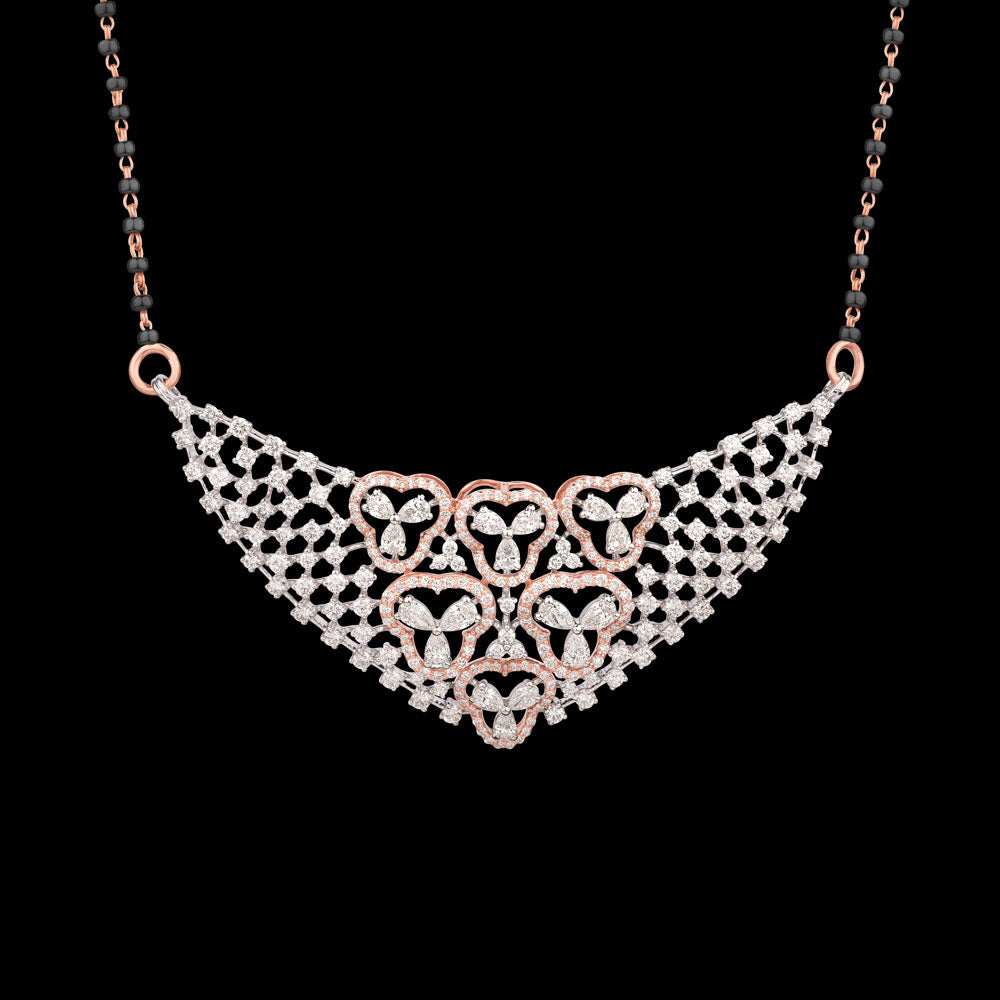 18K Rose Gold Diamond Tanmaniya - 2.822ct VS-SI-EF