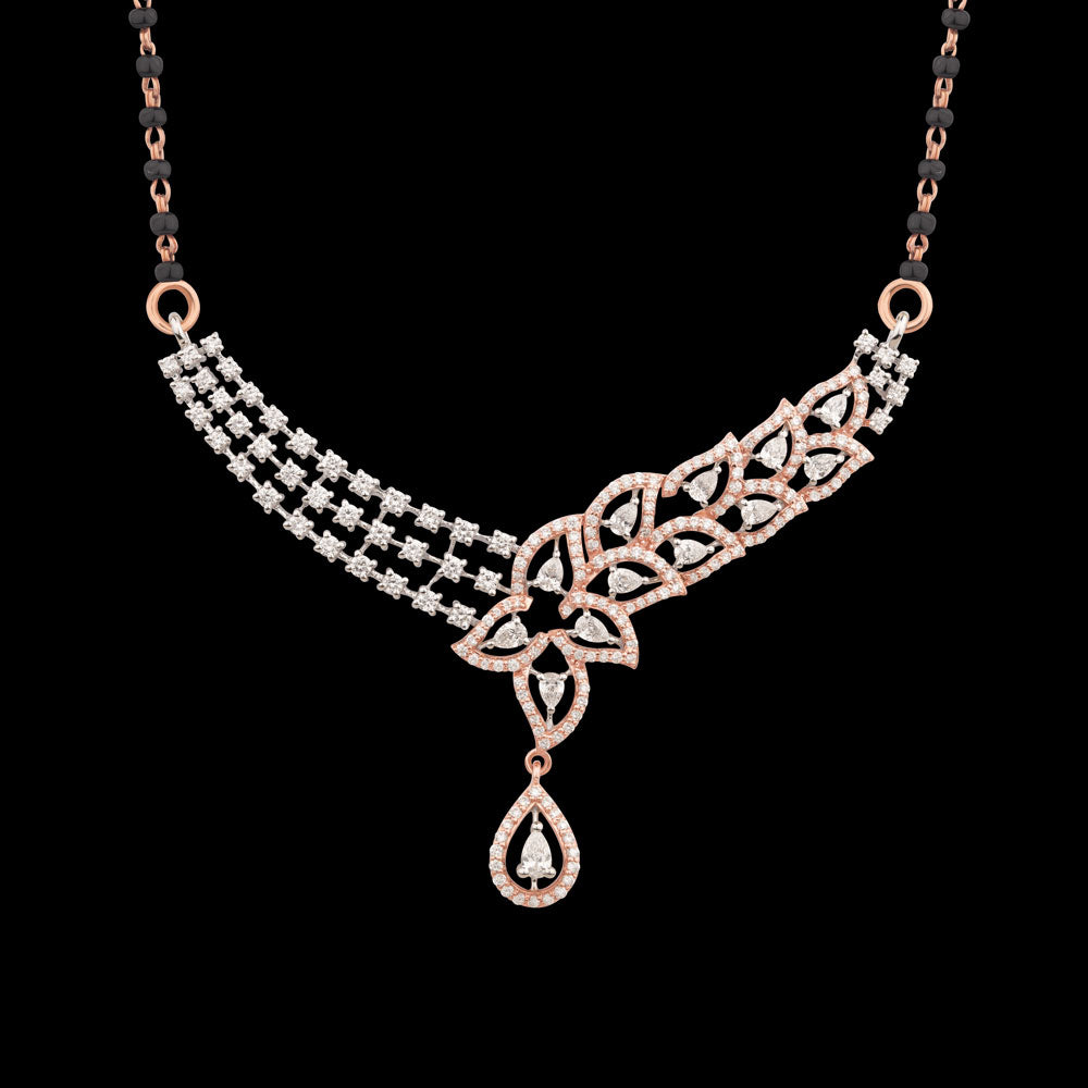18K Rose Gold Diamond Tanmaniya - 1.854ct VS-SI-EF
