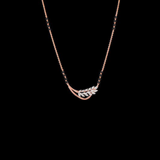 18K Rose Gold Diamond Tanmaniya - 0.38ct VVS-EF with Colour Stones