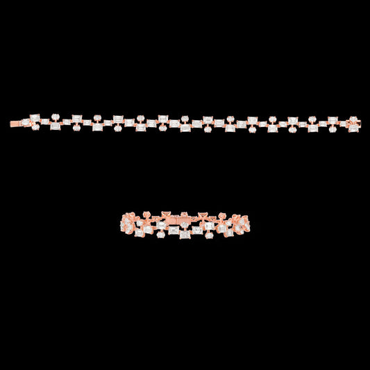18K White Gold Diamond Bracelet - 14.373ct VVS-VS-GH