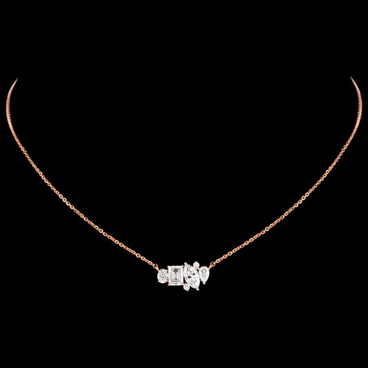 18K Rose Gold Diamond Jewellery - 1.629ct VVS-VS-GH