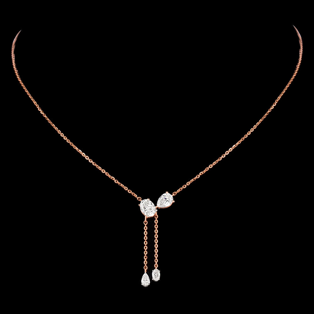 18K Rose Gold Diamond Jewellery - 1.472ct VS-SI-GH