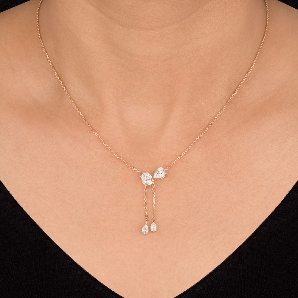 18K Rose Gold Diamond Jewellery - 1.472ct VS-SI-GH