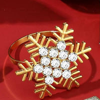 1 Ct Round Cut Diamond 14K Yellow Gold Over Christmas Holder Promise Ring 925 Sterling Silver