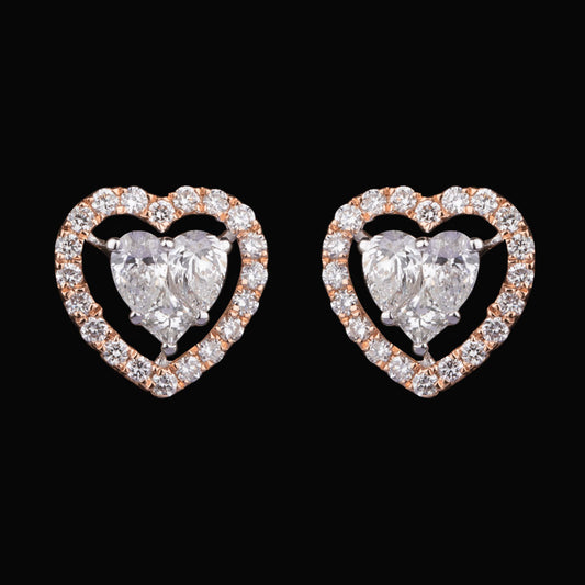 18K Two Tone Gold Diamond Jewellery - 0.61ct VS-SI-FG