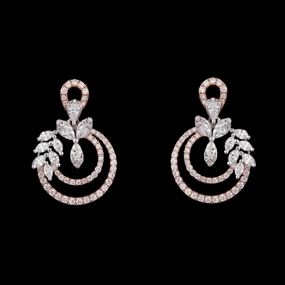 18K Two Tone Gold Diamond Jewellery - 1.38ct VS-FG
