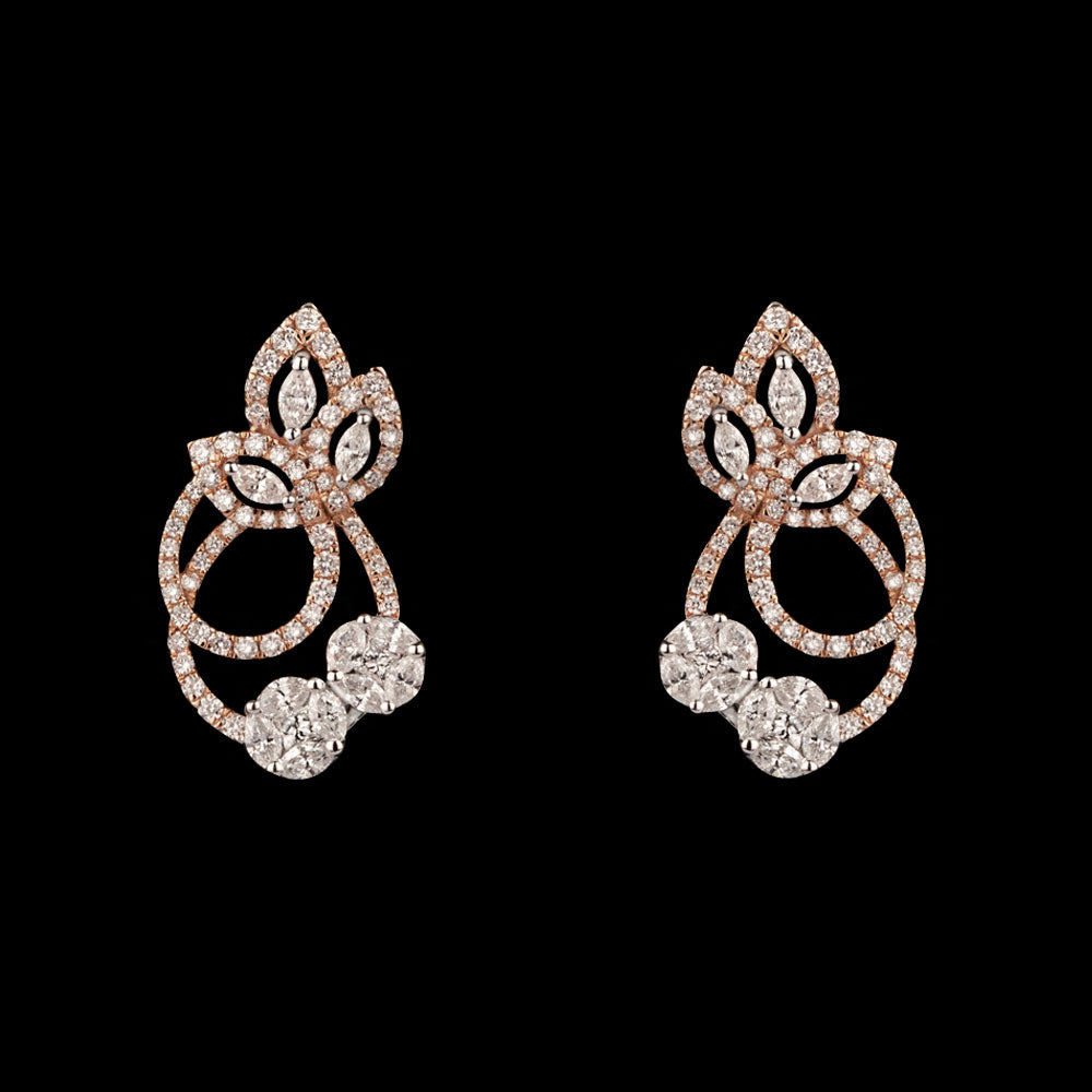 18K Two Tone Gold Diamond Jewellery - 1.27ct VS-SI-FG