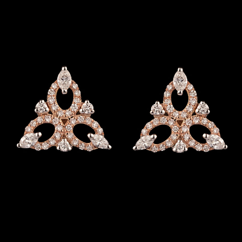 18K Two Tone Gold Diamond Jewellery - 0.63ct VS-SI-FG