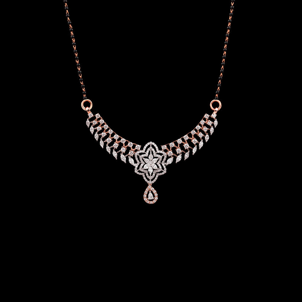 18K Two Tone Gold Diamond Tanmaniya - 1.68ct VS-SI-FG