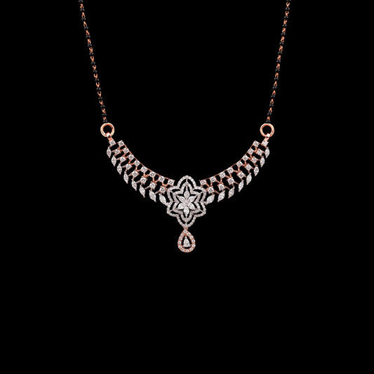 18K Two Tone Gold Diamond Tanmaniya - 1.68ct VS-SI-FG