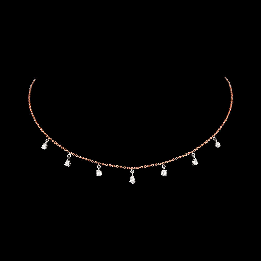 18K Two Tone Gold Diamond Jewellery - 0.91ct VS-SI-GH