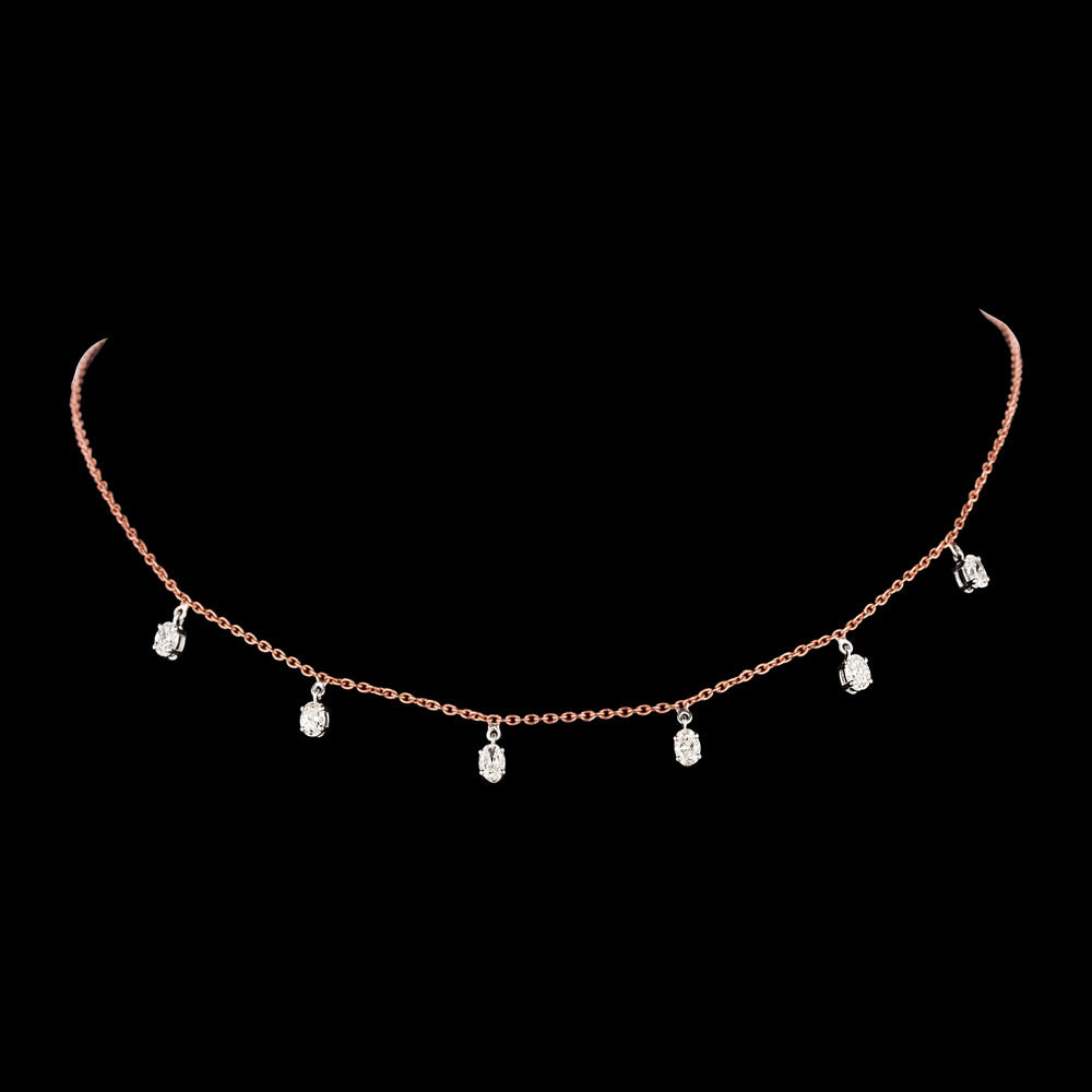 18K Two Tone Gold Diamond Jewellery - 1.254ct VS-SI-IJ
