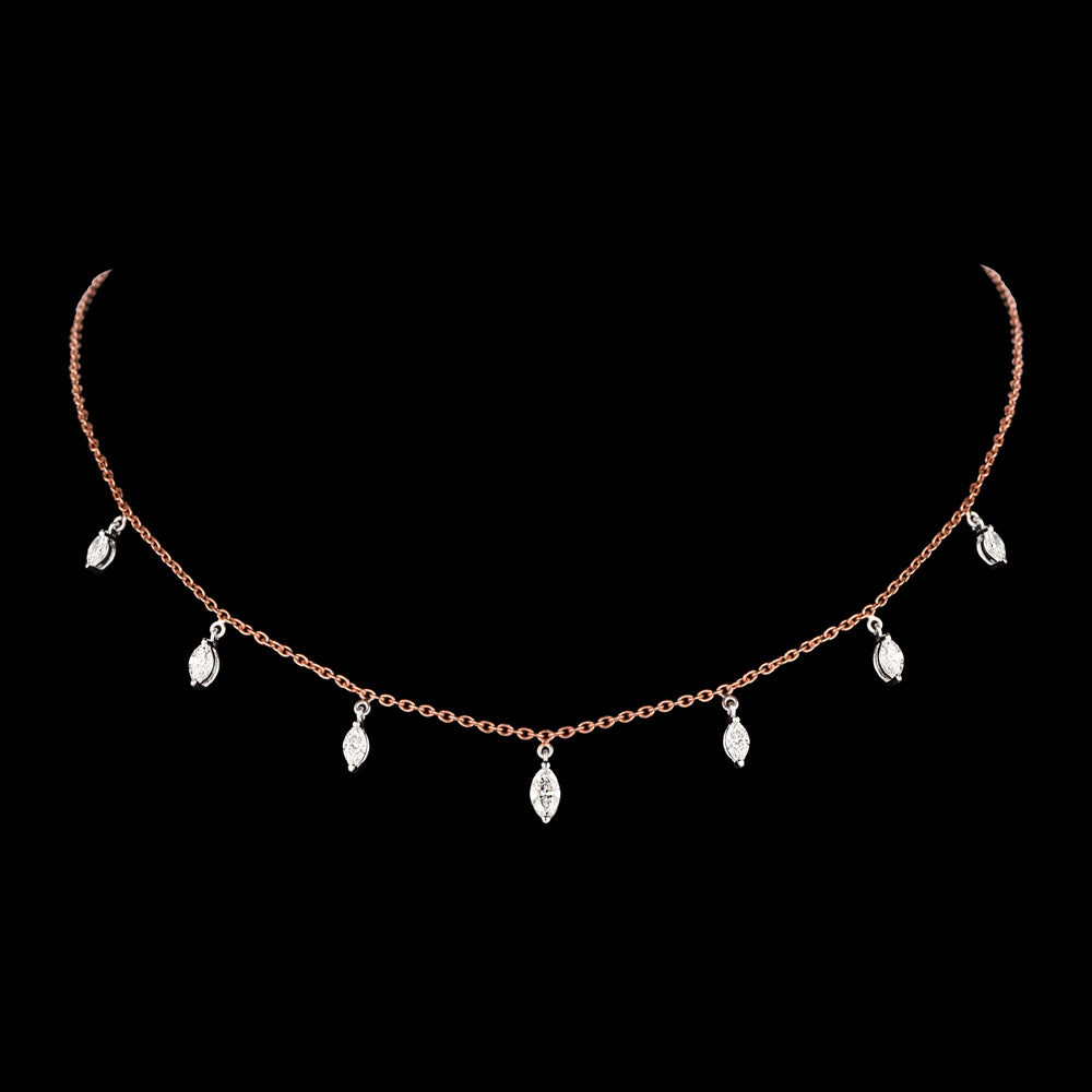 18K Two Tone Gold Diamond Jewellery - 1.723ct VS-GH