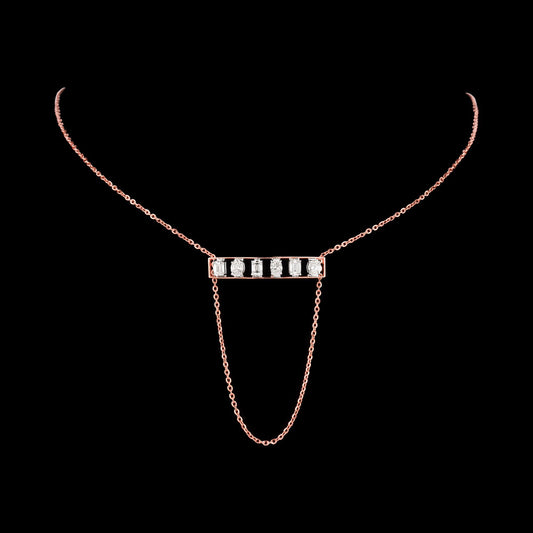 18K Two Tone Gold Diamond Jewellery - 1.419ct VVS-VS-IJ