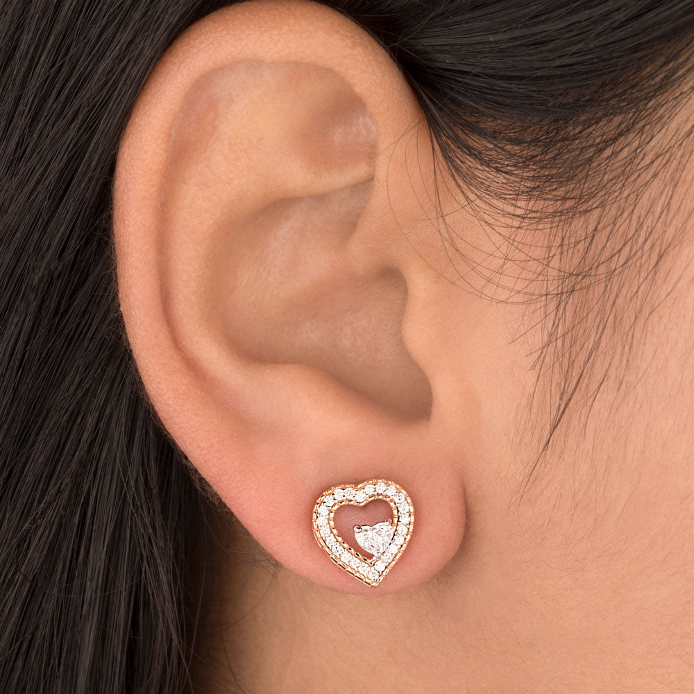 18K Two Tone Gold Diamond Jewellery - 0.499ct VVS-VS-GH