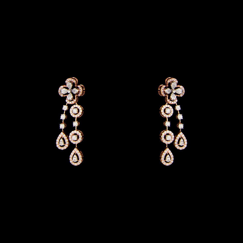 14K Two Tone Gold Diamond Jewellery - 1.73ct VVS-VS-GH