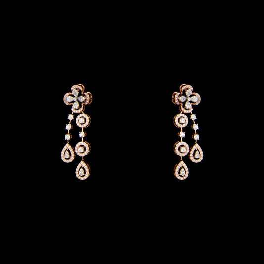 14K Two Tone Gold Diamond Jewellery - 1.73ct VVS-VS-GH