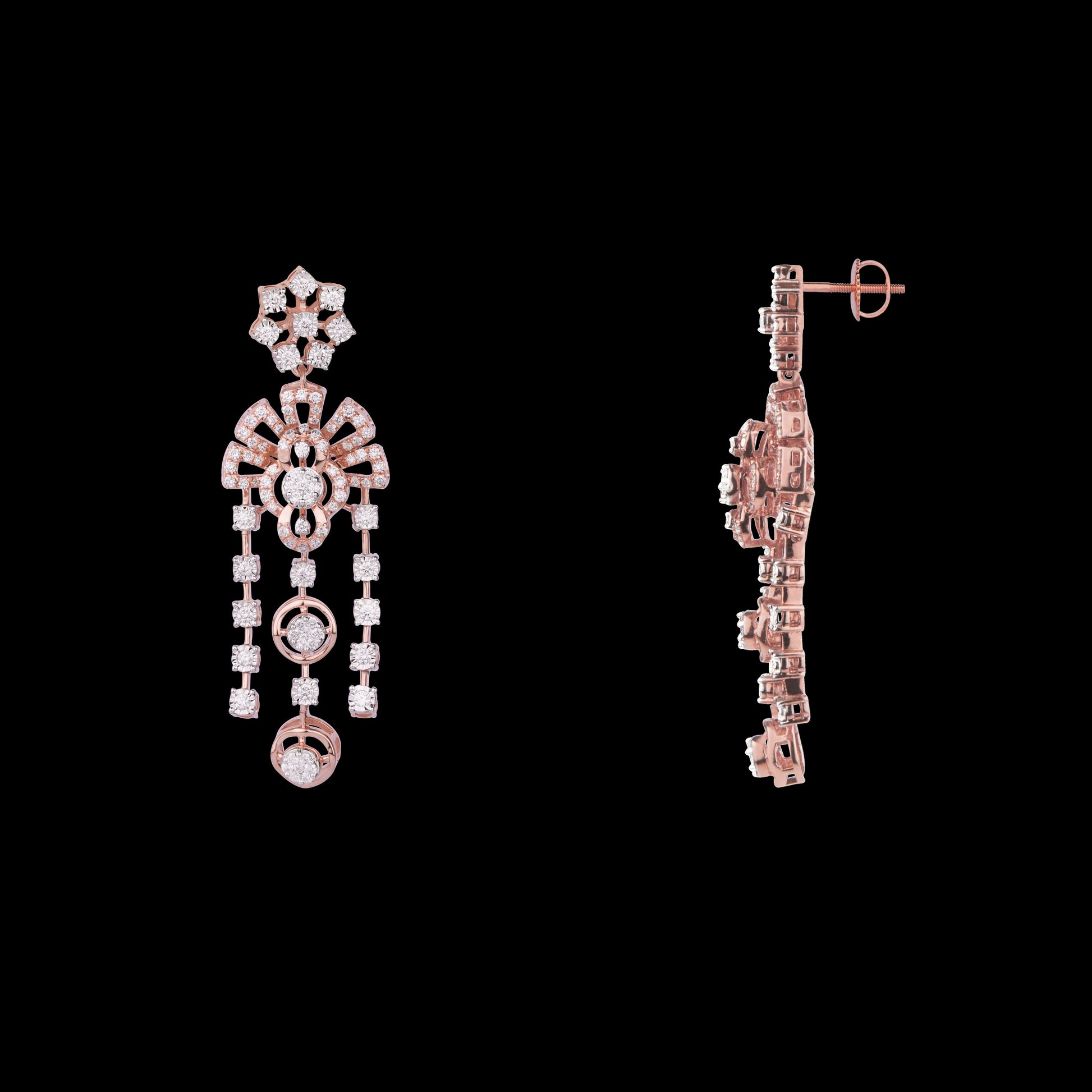 14K Two Tone Gold Diamond Jewellery - 1.57ct VVS-VS-GH
