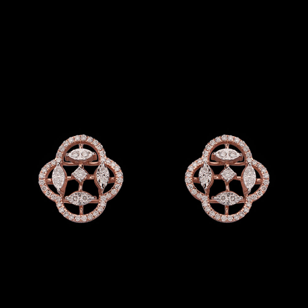 14K Two Tone Gold Diamond Jewellery - 0.43ct VVS-VS-GH