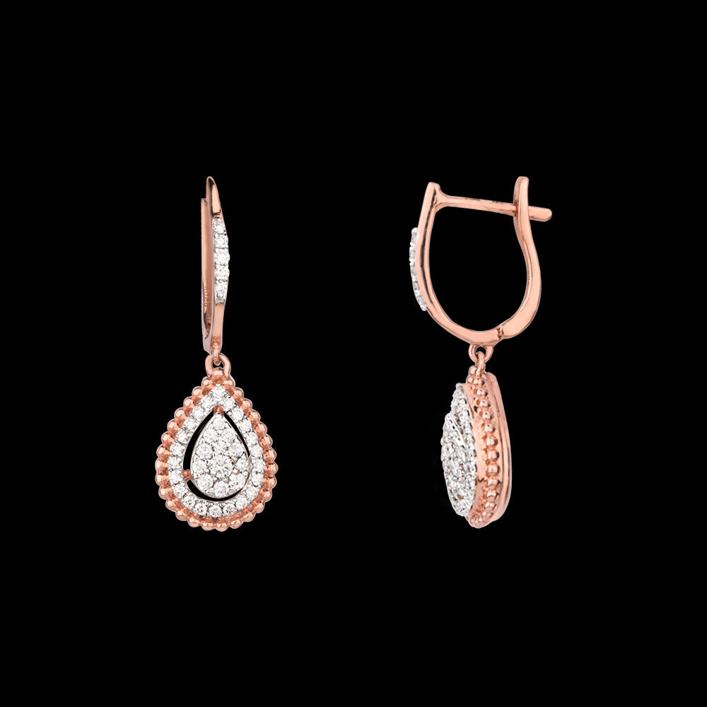 14K Two Tone Gold Diamond Jewellery - 0.531ct VVS-VS-HIJ