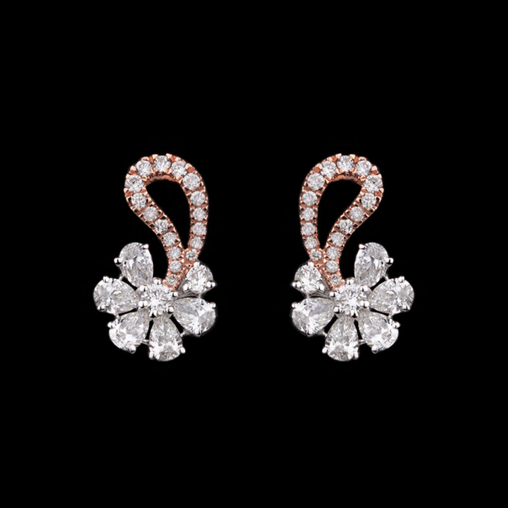 14K Two Tone Gold Diamond Jewellery - 1.05ct SI-GH