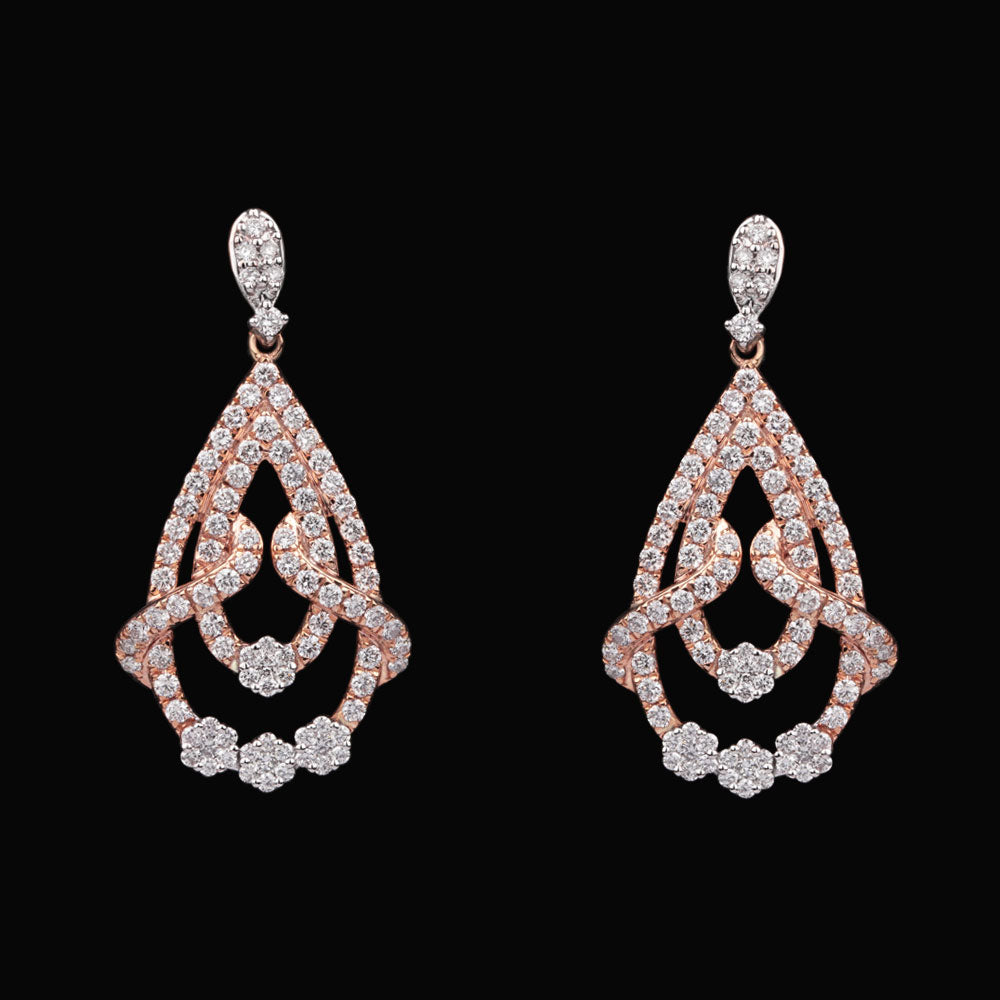 14K Two Tone Gold Diamond Jewellery - 1.77ct VVS-VS-GH