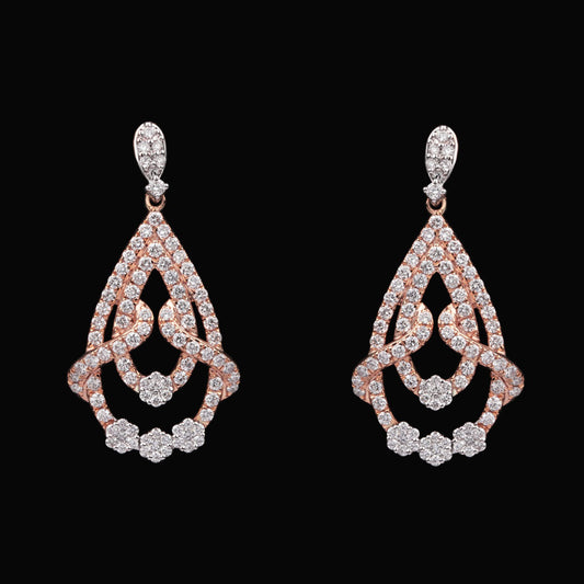 14K Two Tone Gold Diamond Jewellery - 1.77ct VVS-VS-GH