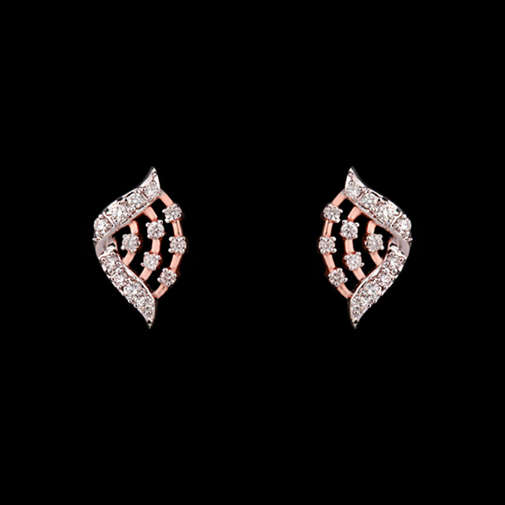 14K Two Tone Gold Diamond Jewellery - 0.48ct VVS-VS-IJ