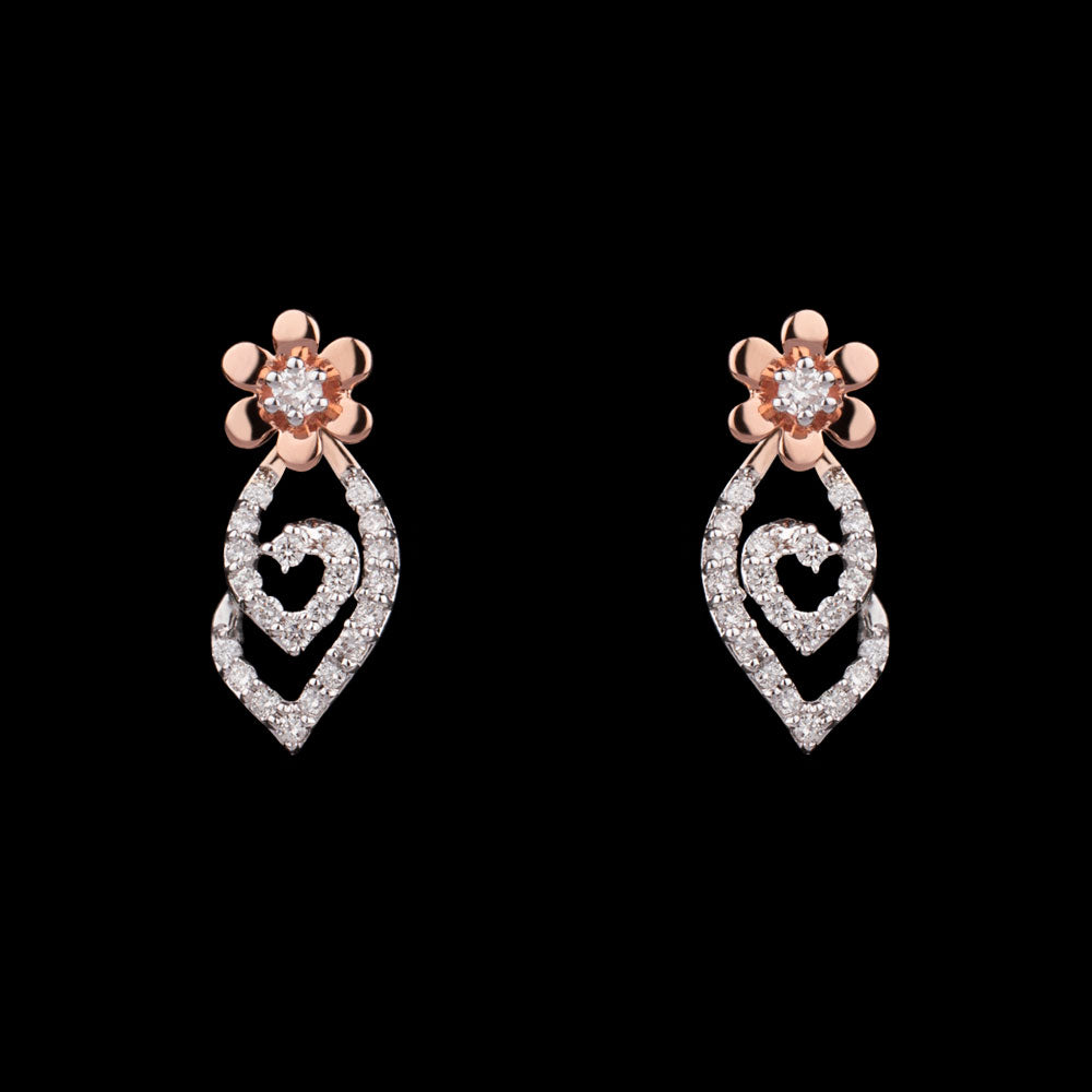 14K Two Tone Gold Diamond Jewellery - 0.28ct VVS-VS-GH