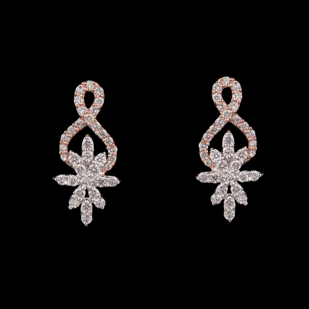 14K Two Tone Gold Diamond Jewellery - 0.62ct VVS-VS-GH