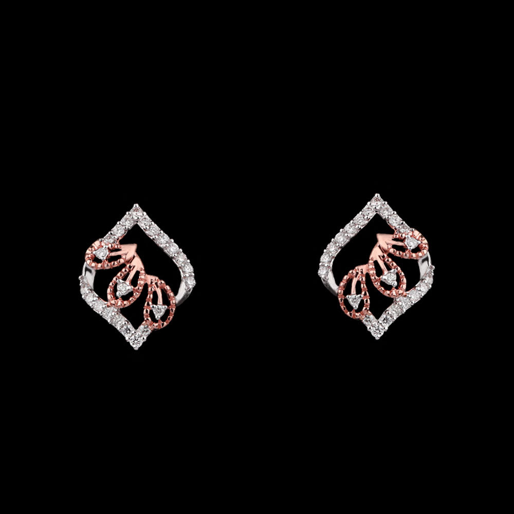 14K Two Tone Gold Diamond Jewellery - 0.26ct VS-GH
