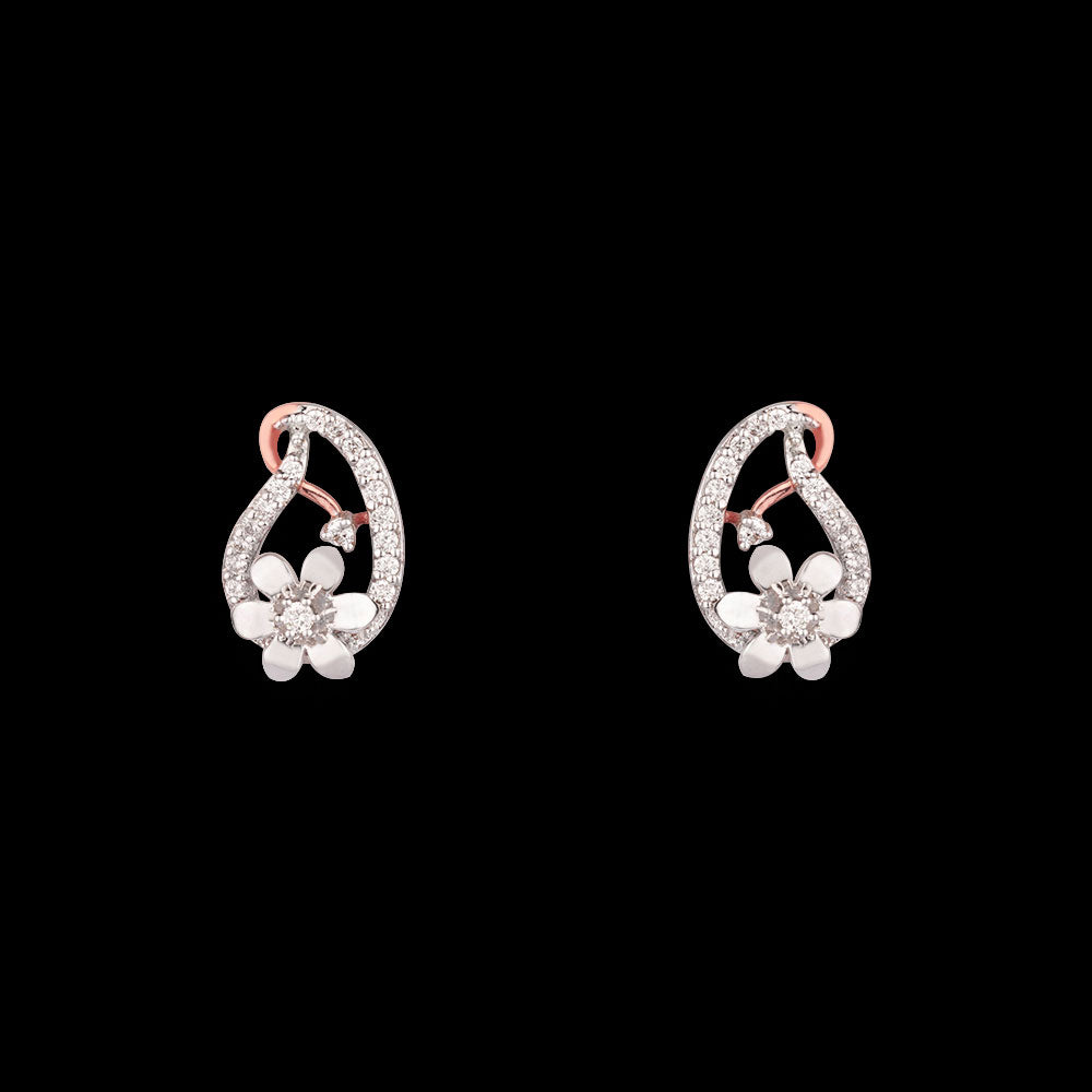 14K Two Tone Gold Diamond Jewellery - 0.3ct VVS-VS-GH