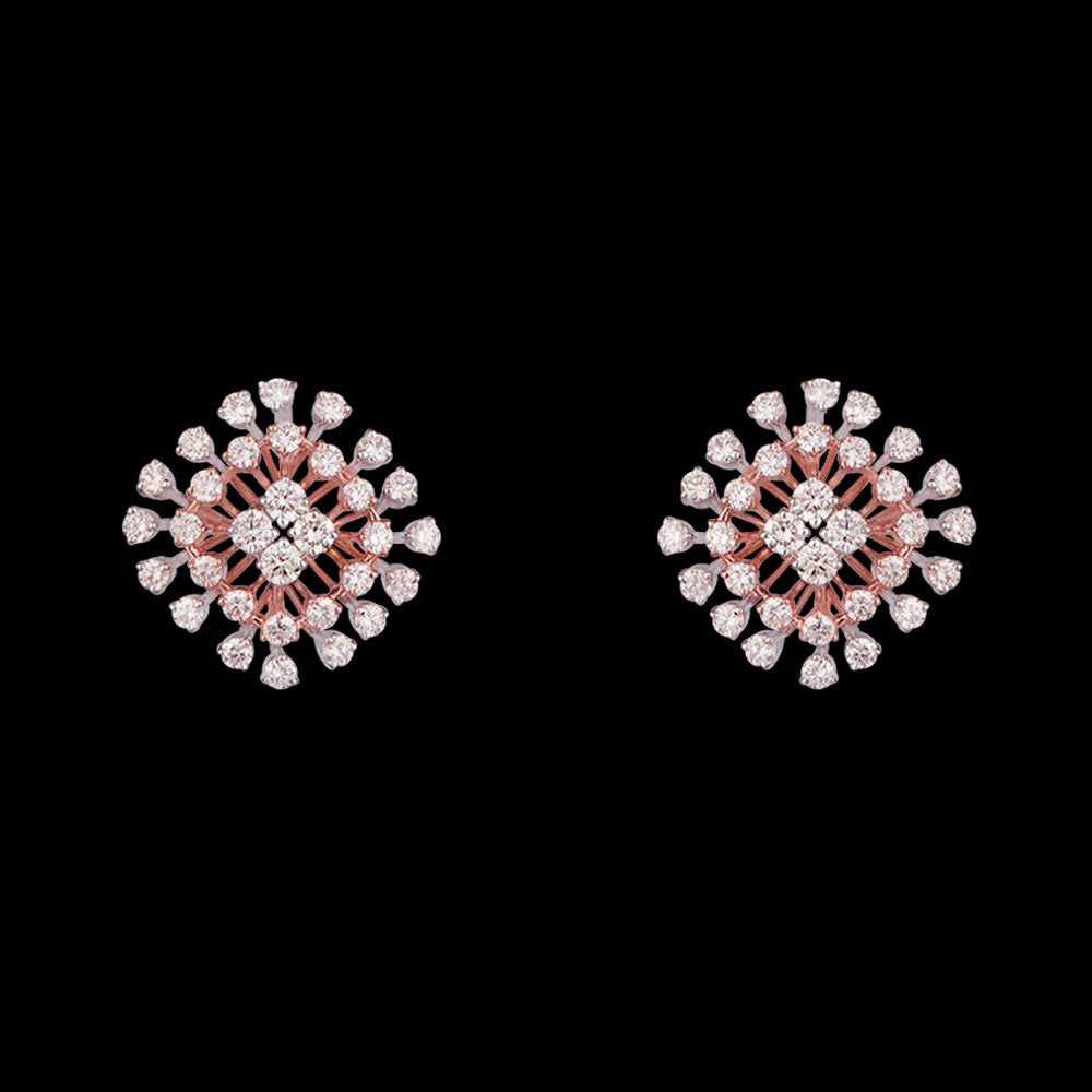 14K Rose Gold Diamond Jewellery - 1ct VS-HI