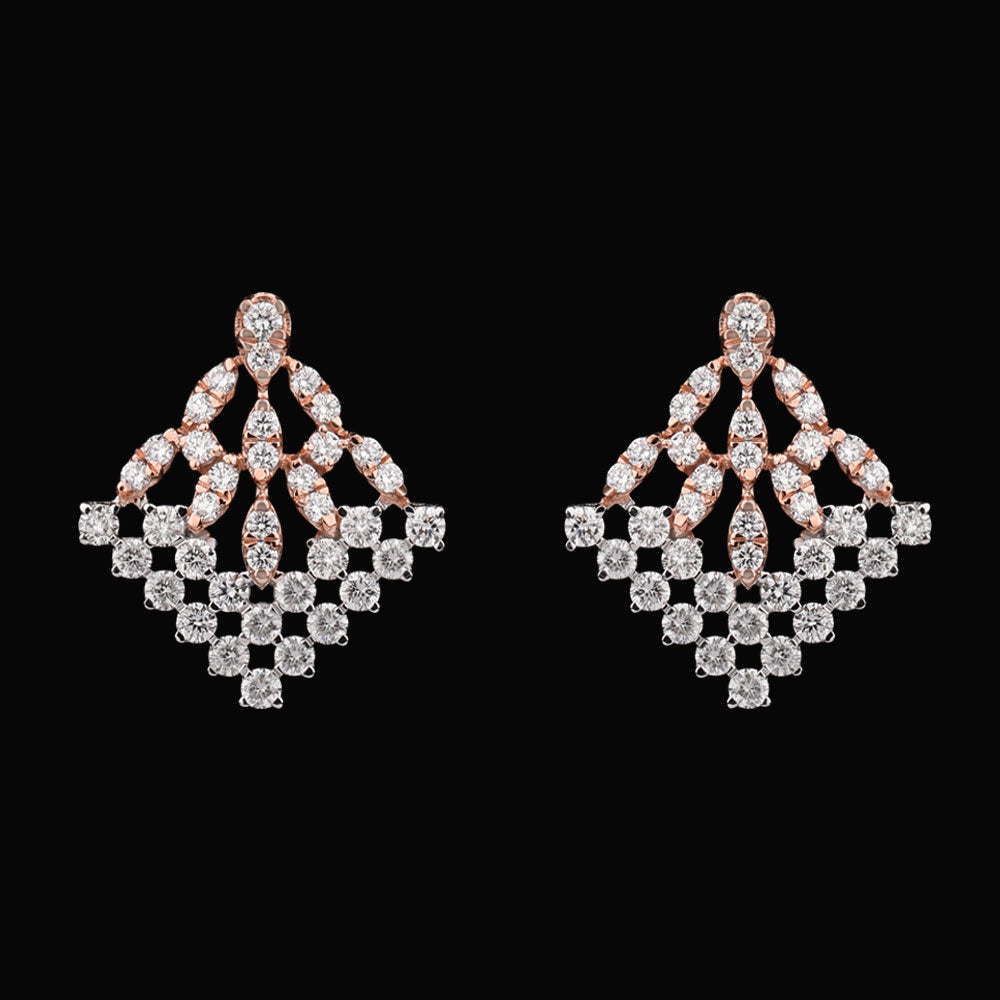 18K Two Tone Gold Diamond Jewellery - 1.2ct VS-GHI