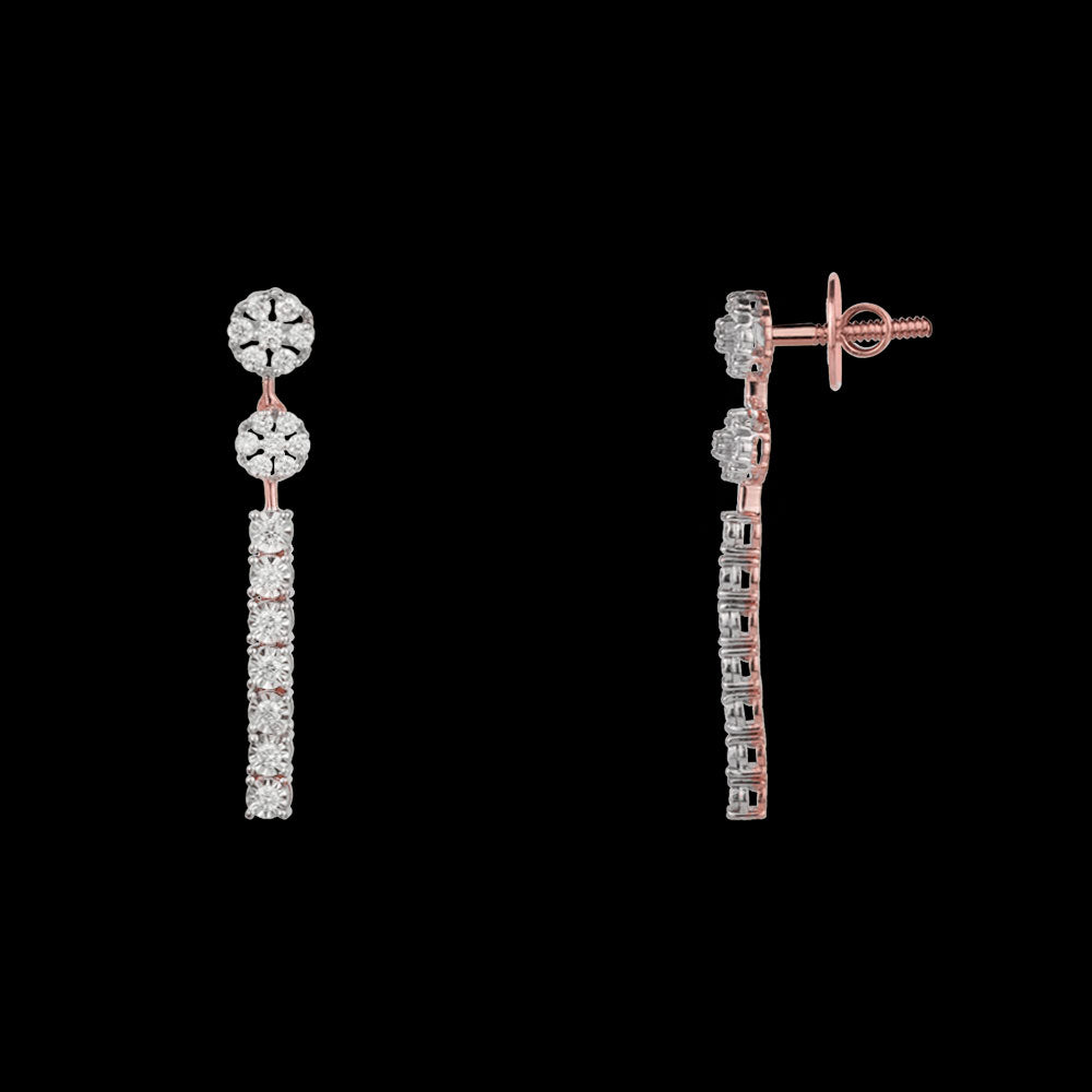 18K Two Tone Gold Diamond Jewellery - 0.83ct VS-SI-FG