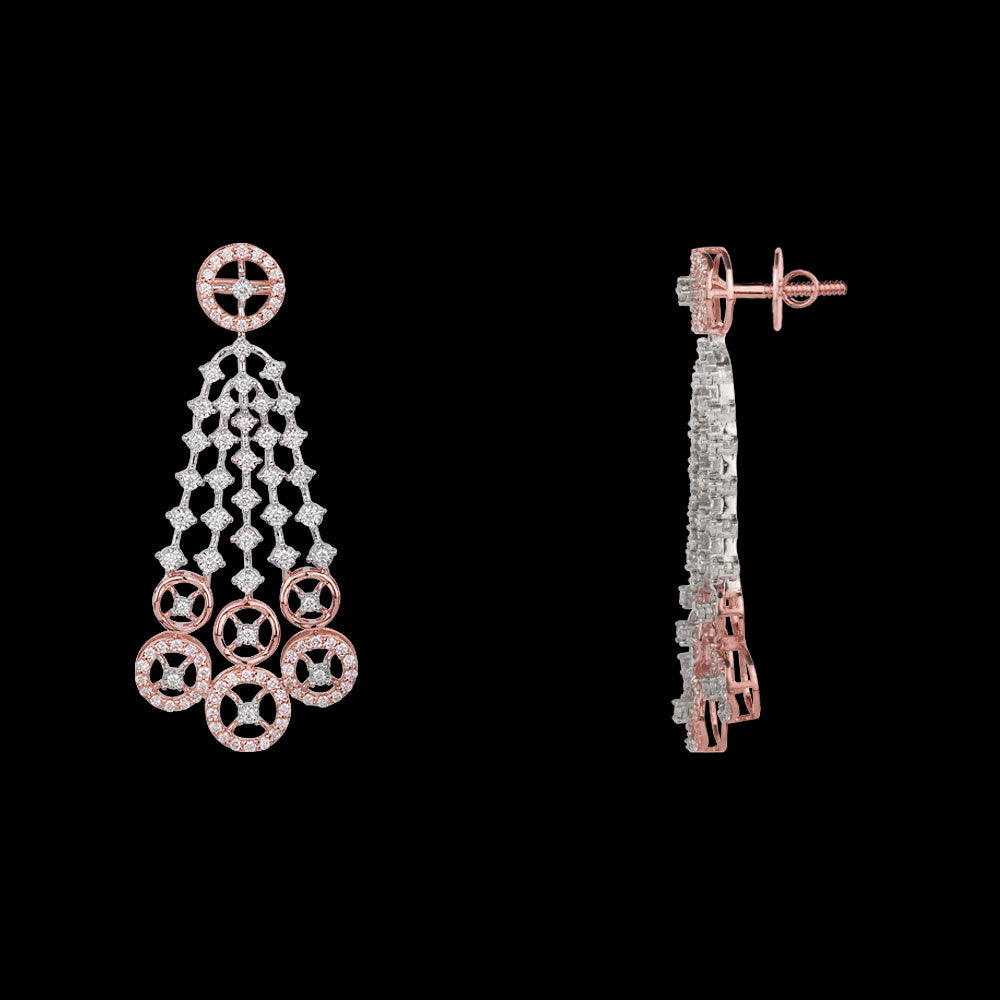 14K Two Tone Gold Diamond Jewellery - 1.66ct VS-SI-FG
