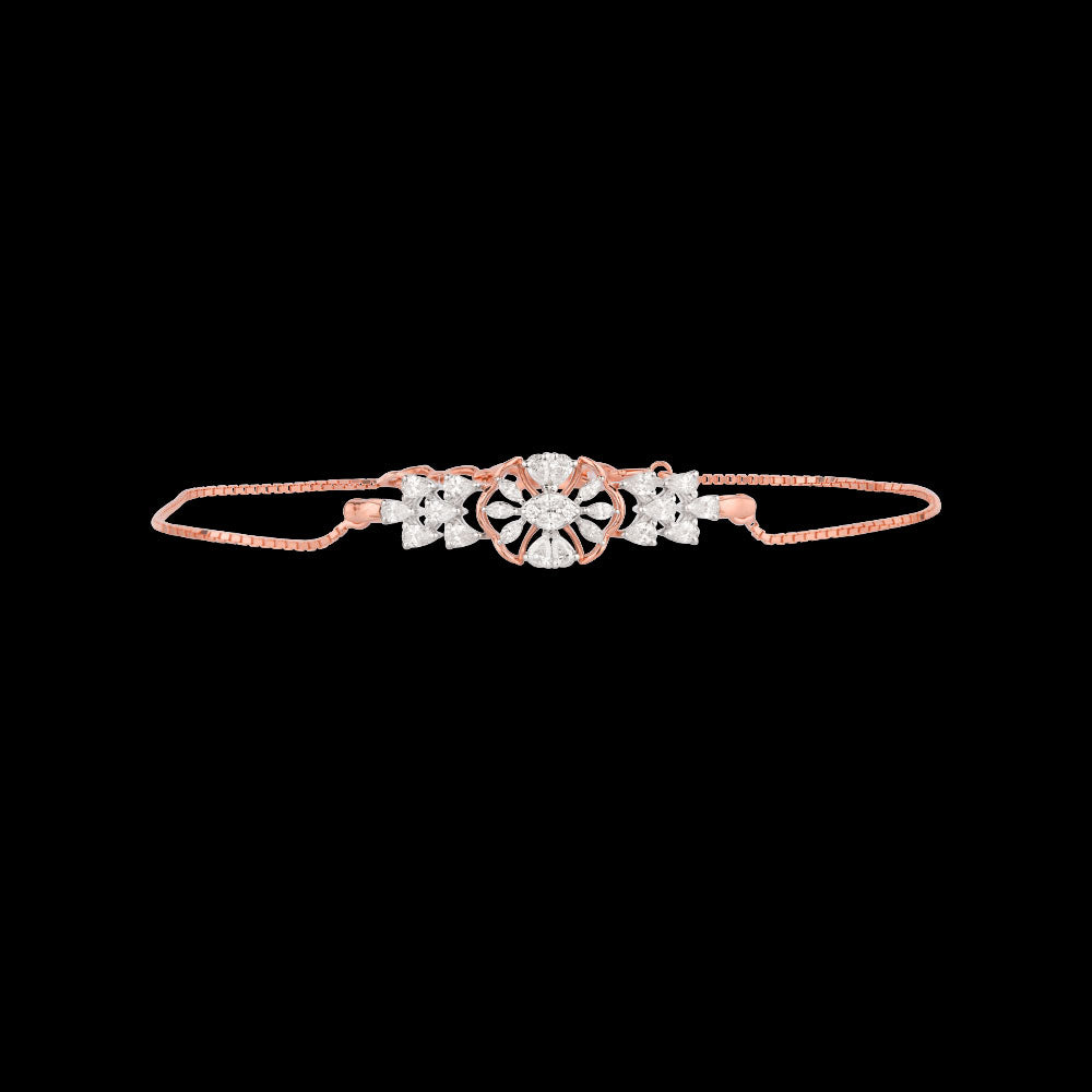 18K Two Tone Gold Diamond Jewellery - 0.982ct VVS-VS-EF