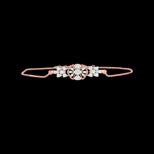 18K Two Tone Gold Diamond Jewellery - 0.982ct VVS-VS-EF
