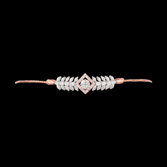 18K Two Tone Gold Diamond Jewellery - 0.813ct VVS-VS-EF
