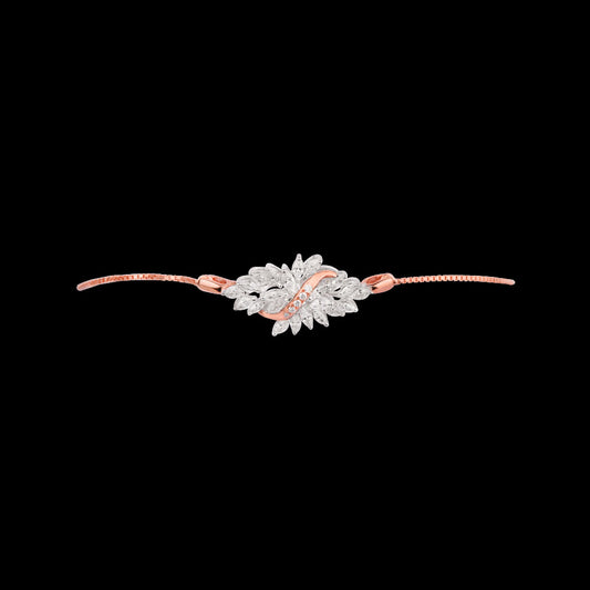 18K Two Tone Gold Diamond Jewellery - 0.732ct VVS-VS-EF