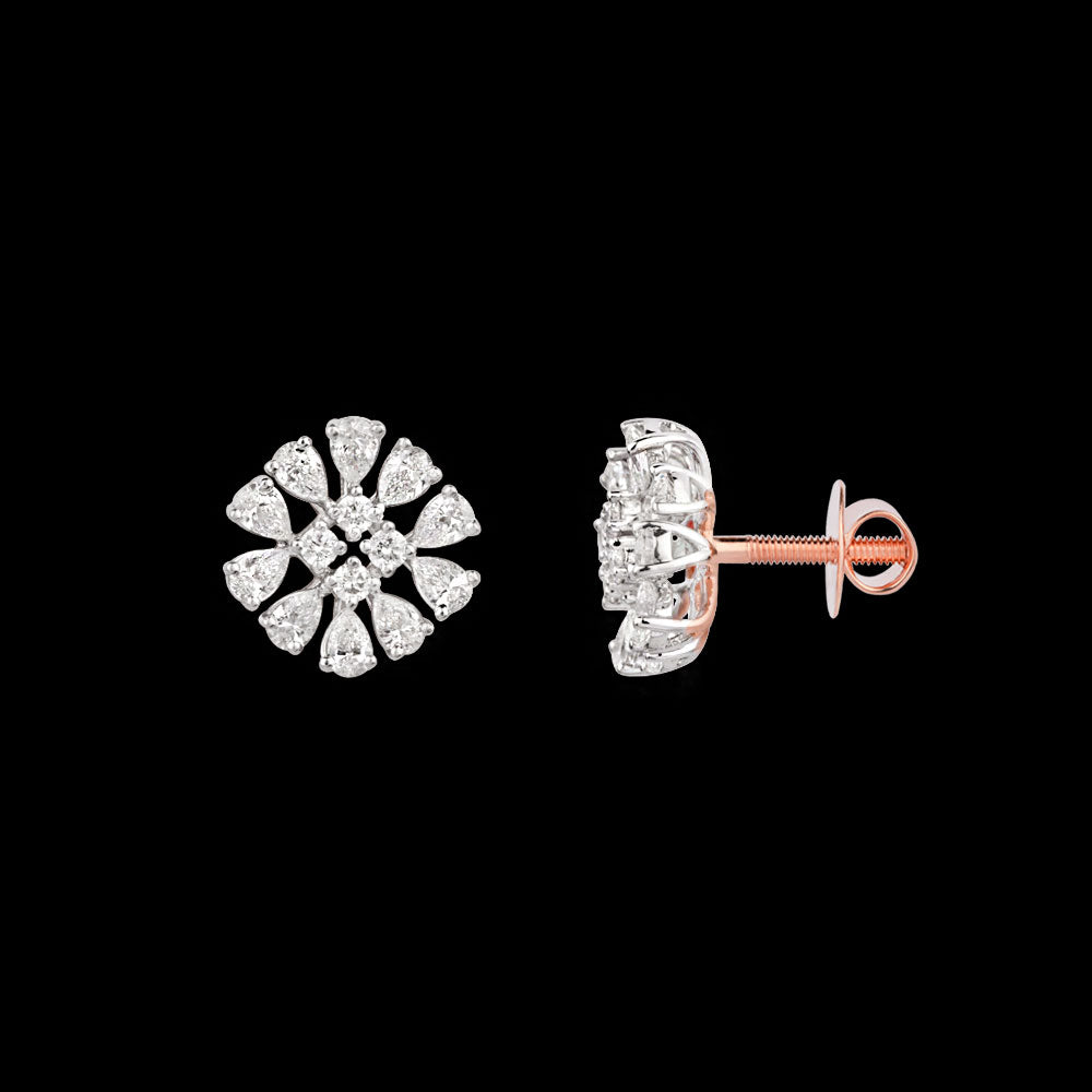 18K Two Tone Gold Diamond Jewellery - 0.793ct VVS-EF