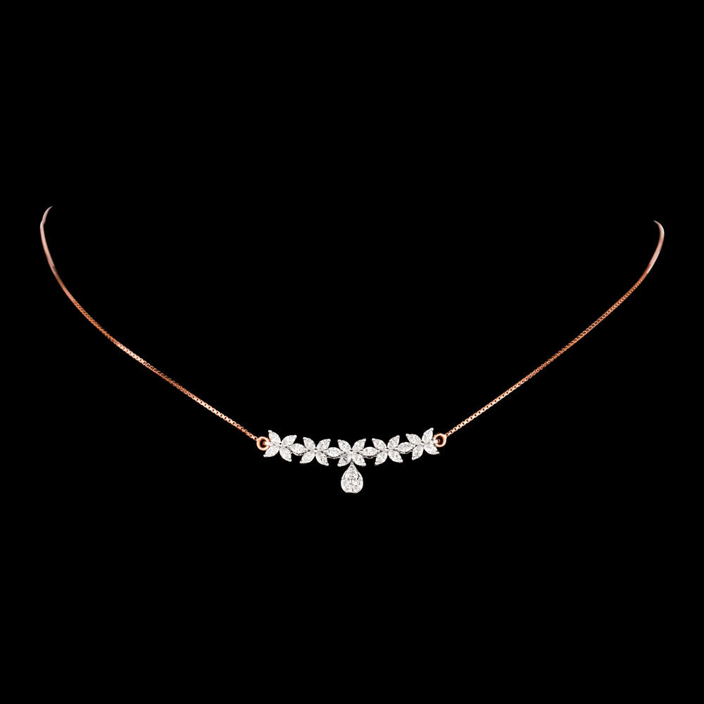 18K Two Tone Gold Diamond Jewellery - 0.834ct VVS-VS-EF
