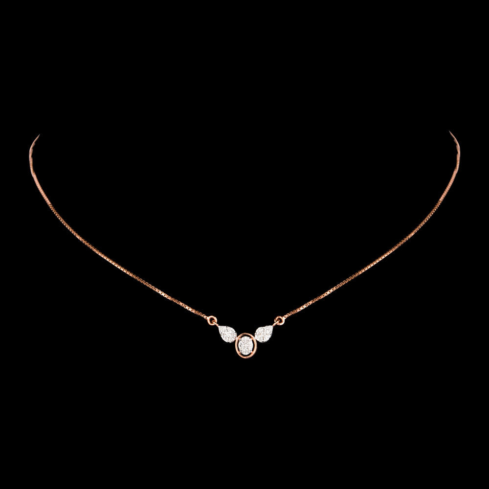 18K Two Tone Gold Diamond Jewellery - 0.309ct VVS-VS-EF