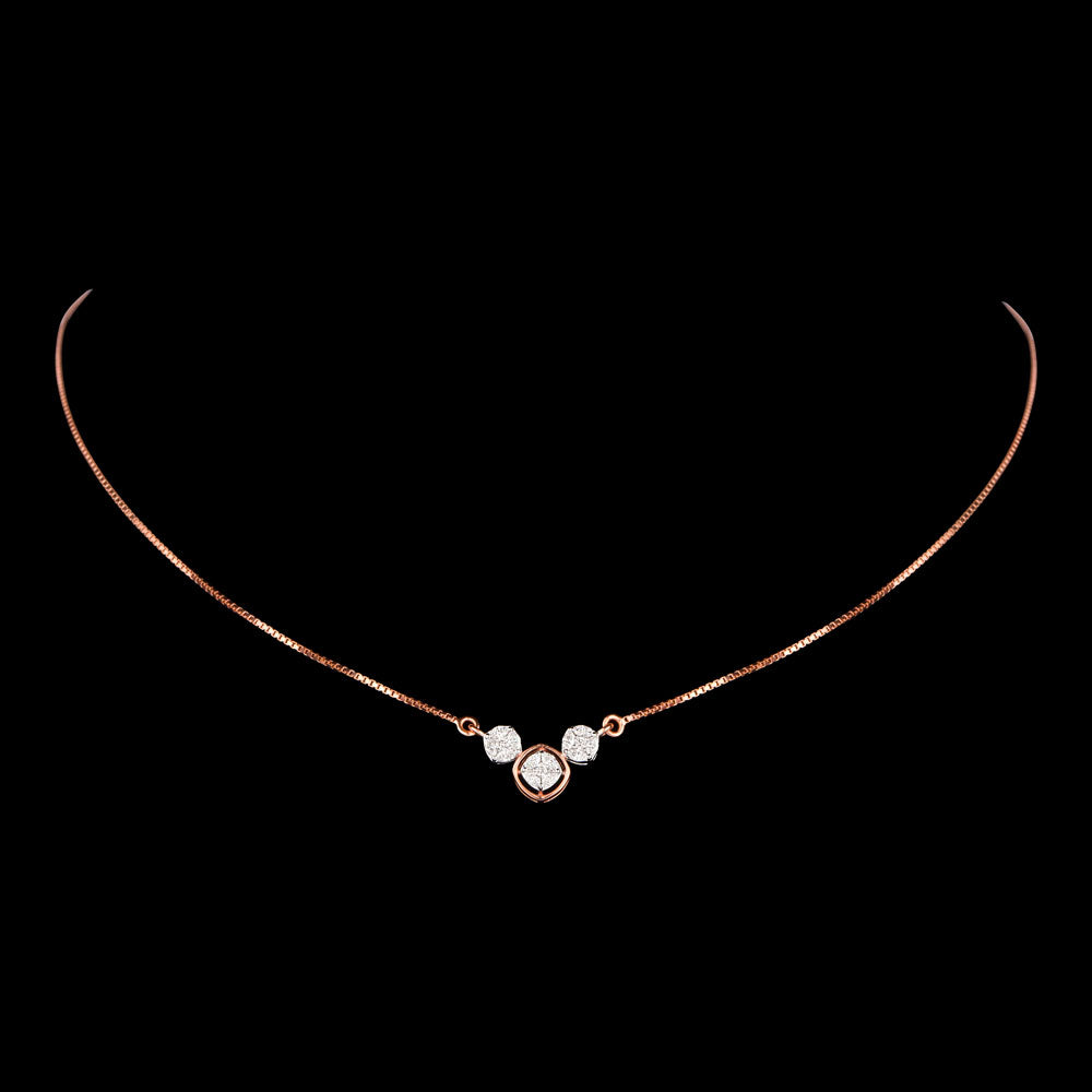 18K Two Tone Gold Diamond Jewellery - 0.323ct VVS-VS-EF
