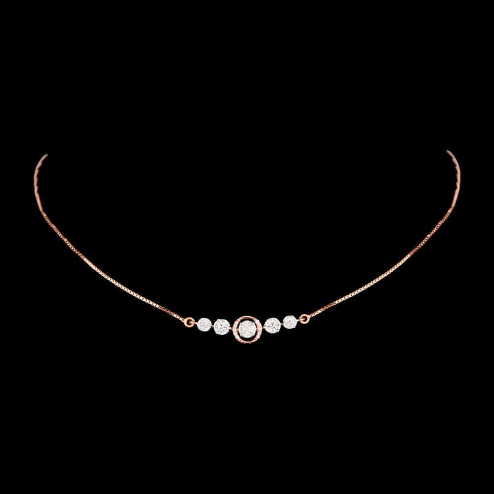 18K Two Tone Gold Diamond Jewellery - 0.437ct VVS-VS-EF