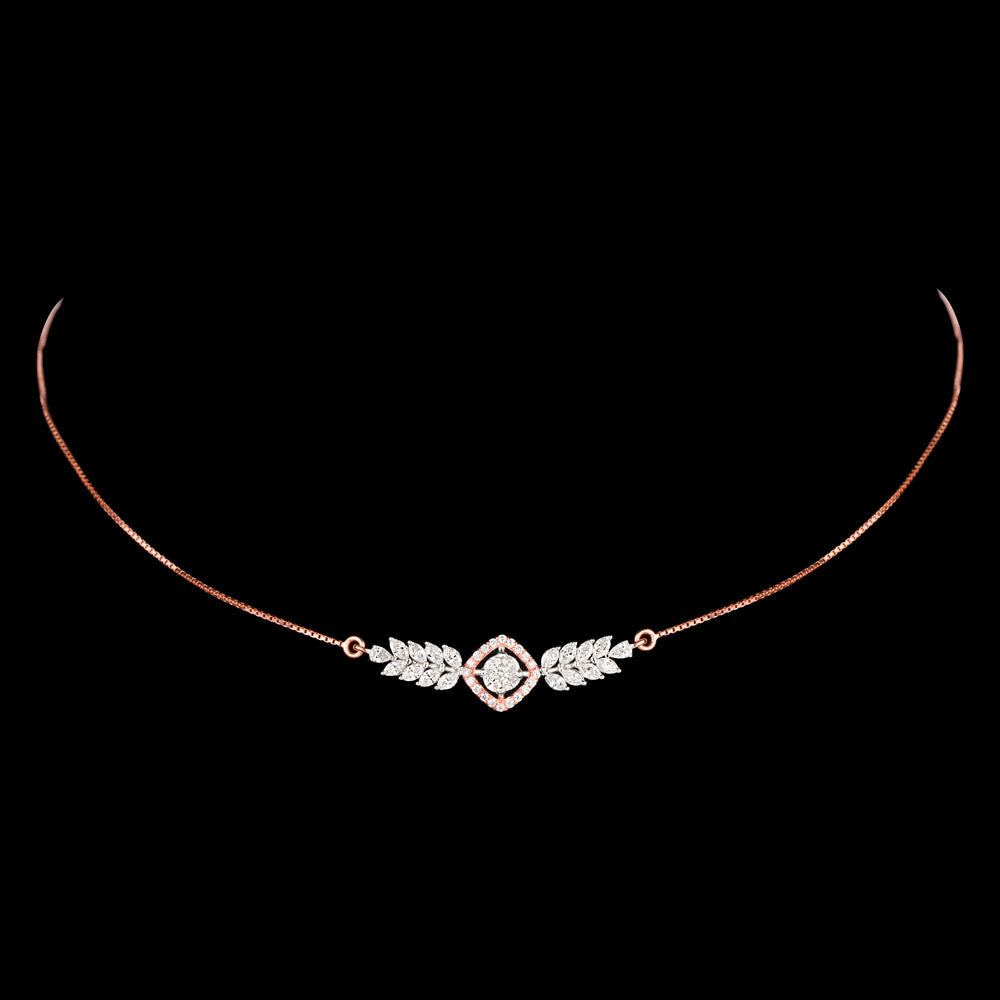 18K Two Tone Gold Diamond Jewellery - 0.74ct VVS-VS-EF